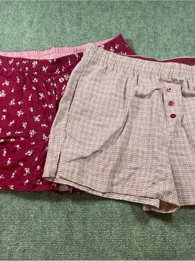 Ultra Flirt Pink Floral Lounge‎ Shorts Bundle